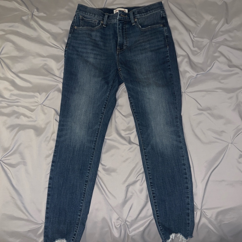 High Rise Lucky Brand Skinny Jeans